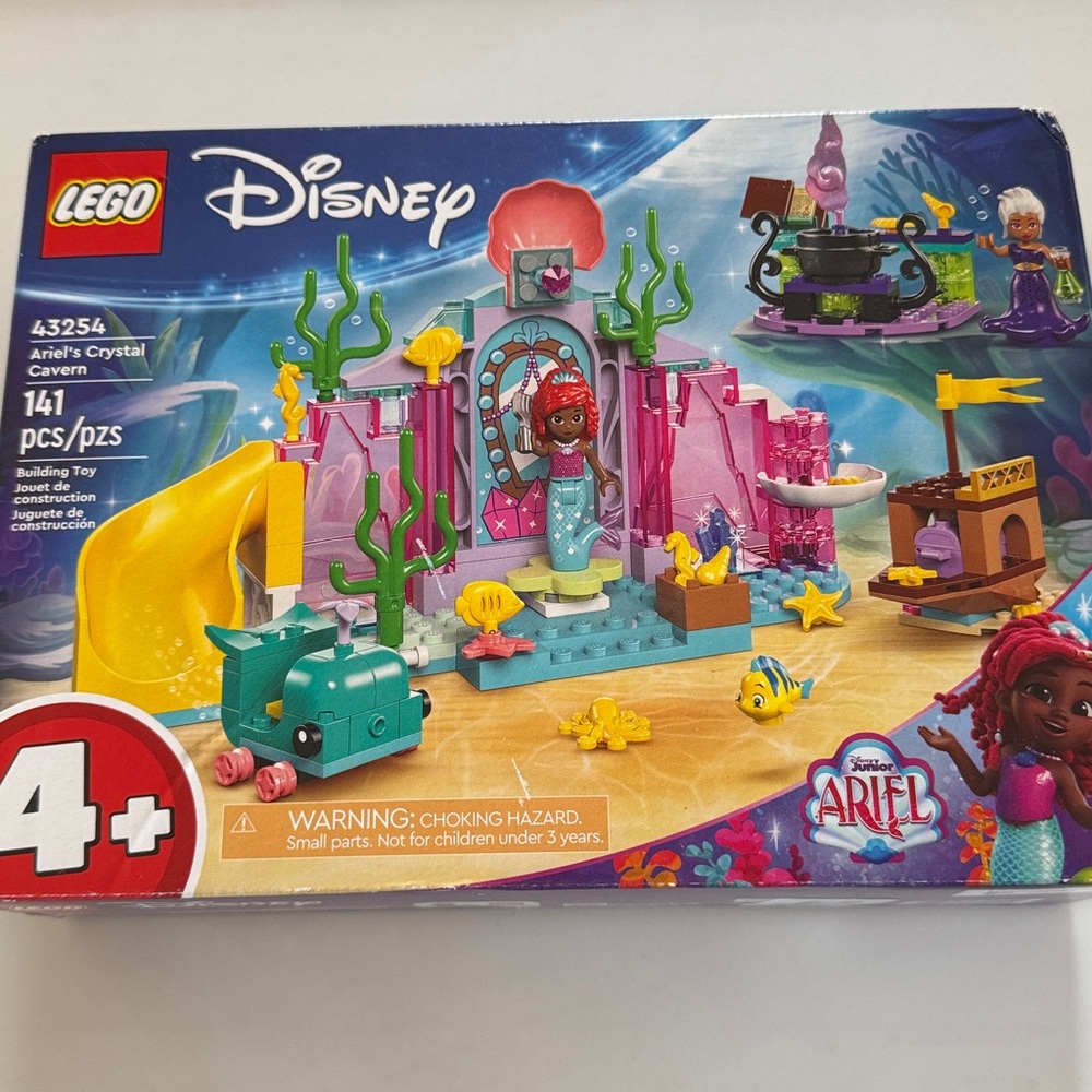 Lego Disney Ariel's Crystal Cavern Set NEW